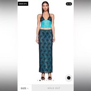 I.AM.GIA Marcella Reversible Maxi Skirt and Halter Top